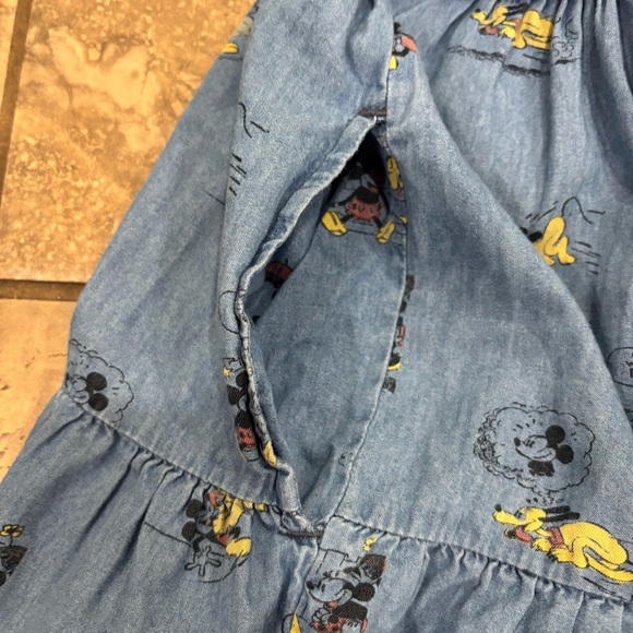 Disney Her Universe Mickey & Friends Chambray Dress Adults Blue Size XL - Picture 12 of 15